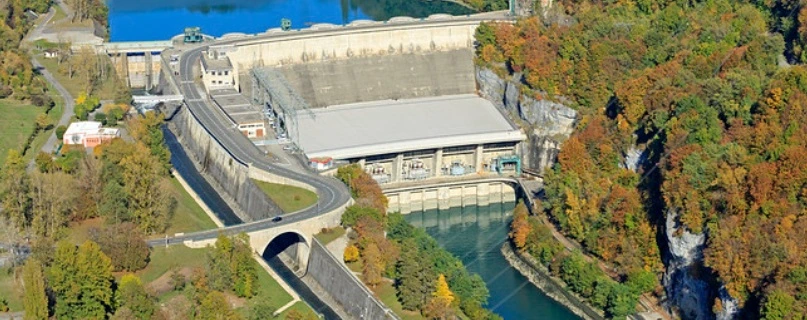 Visite de la centrale de Génissiat - Le Centenaire Hydro 2025