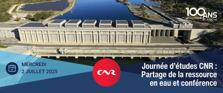 Temps fort – Journée d’études CNR : Partage de la ressource en eau