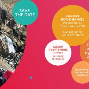Inauguration centrale de la sarenne